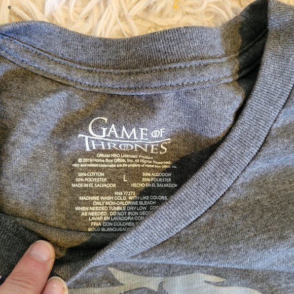 Game of Thrones Men's Large T-shirt - Picture 2 of 3
